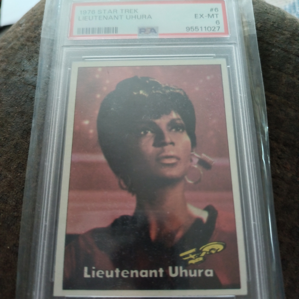 Star Trek Lieutenant Uhura Trading Card
